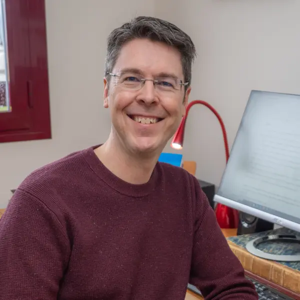 Brent Miller at work